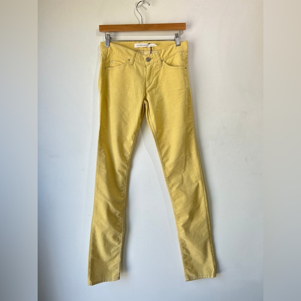 Isabel Marant Butter Yellow Corduroy Pants FR 36 or US 4